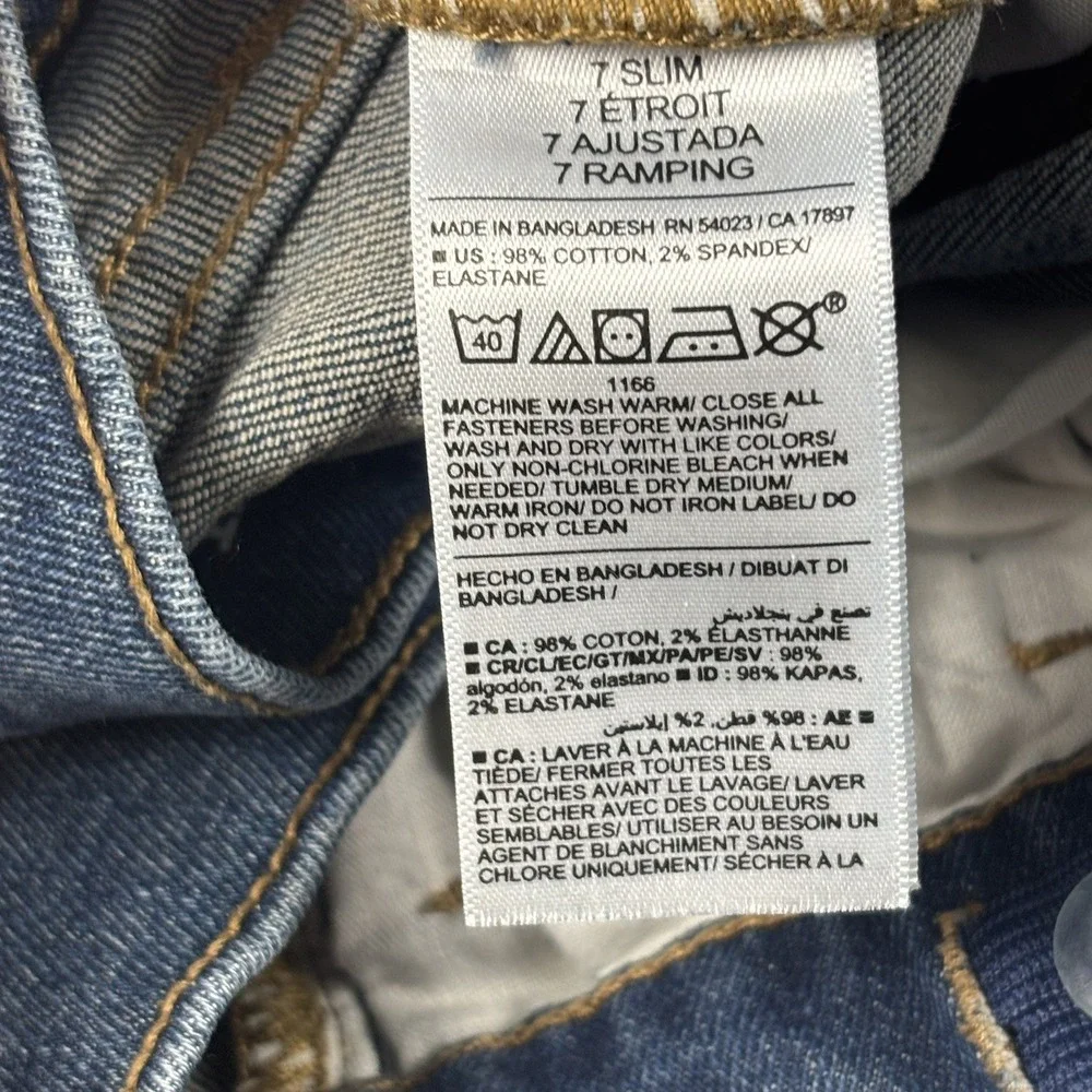 Old Navy Boy's Built-in Flex Straight Jeans Size 7